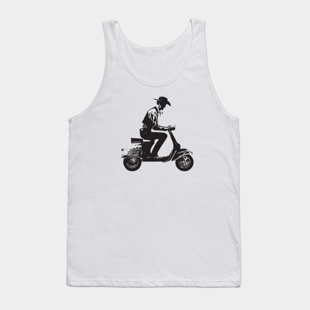 Urban Cowboy Tank Top by retropetrol